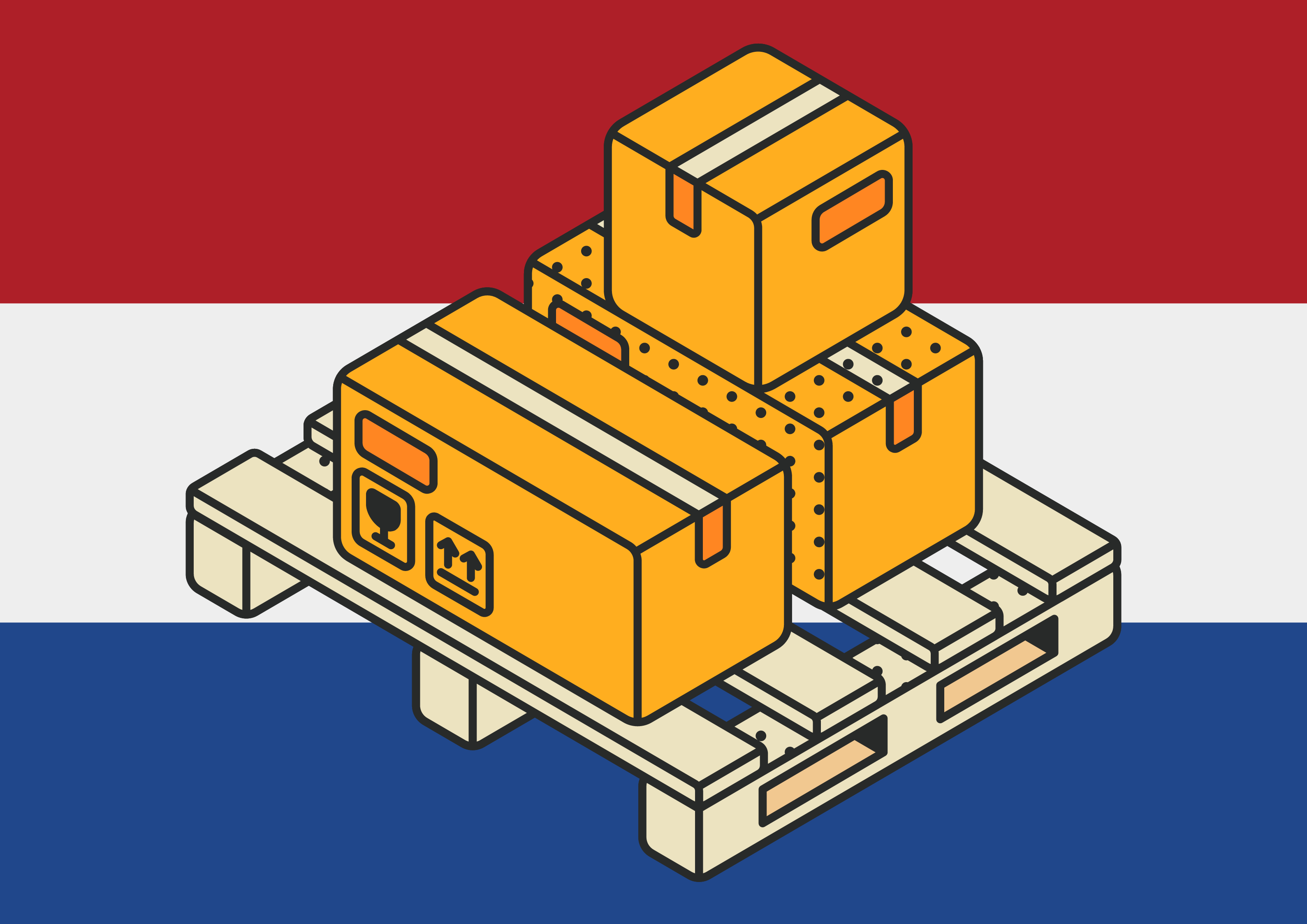 Pallet versturen Nederland