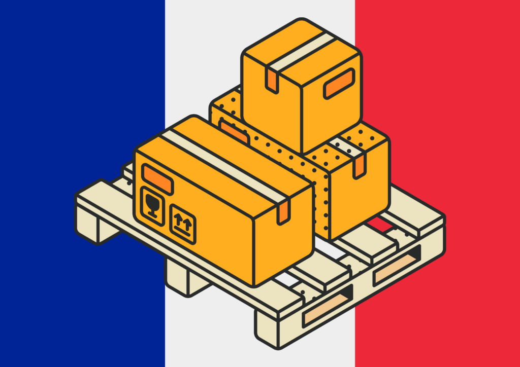 Pallet versturen Frankrijk