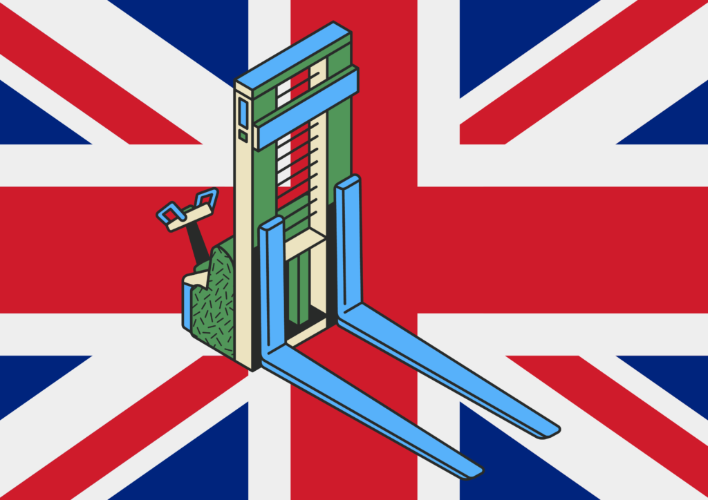 Pallet versturen Engeland