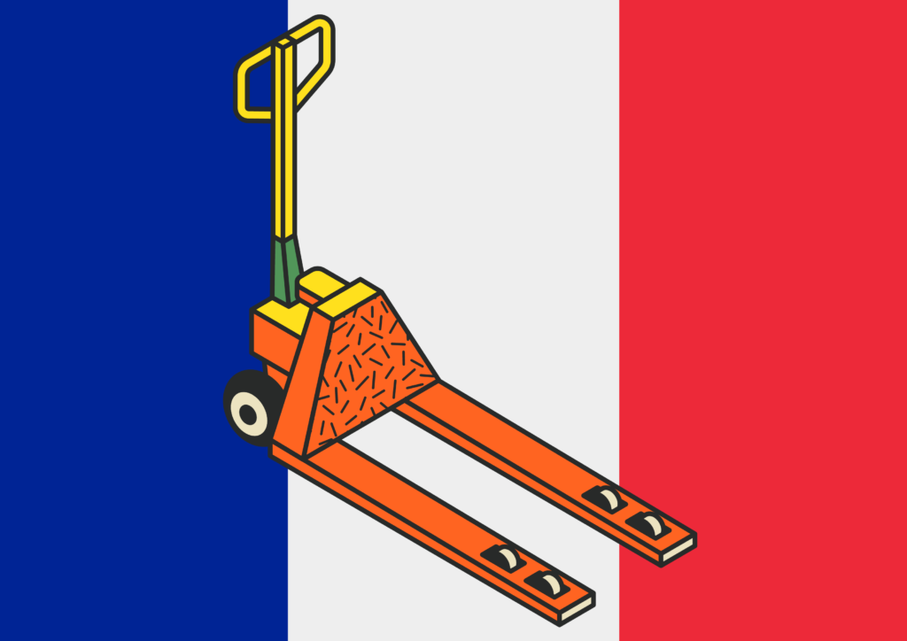 Pallet verzenden Frankrijk